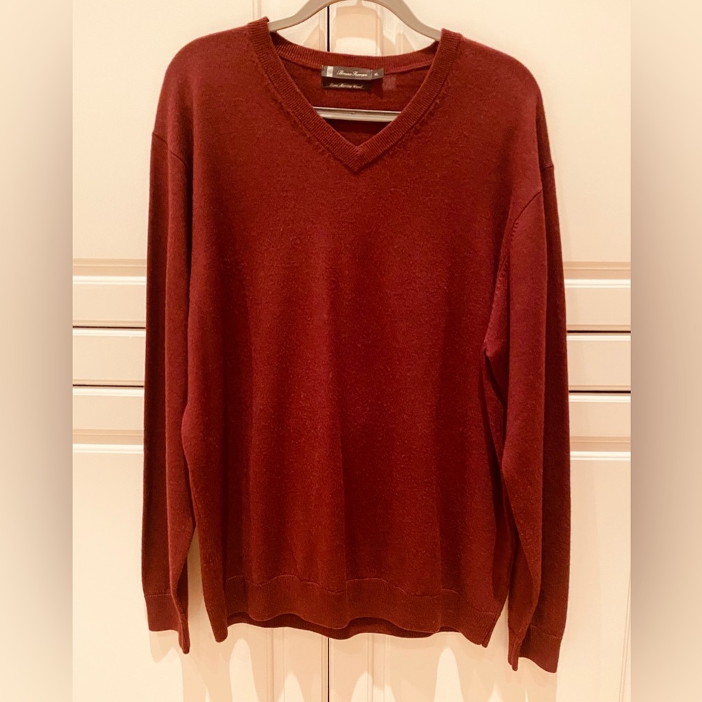 Bruno Ferraro Fine Marino Wool Sweater Men’s Size XL